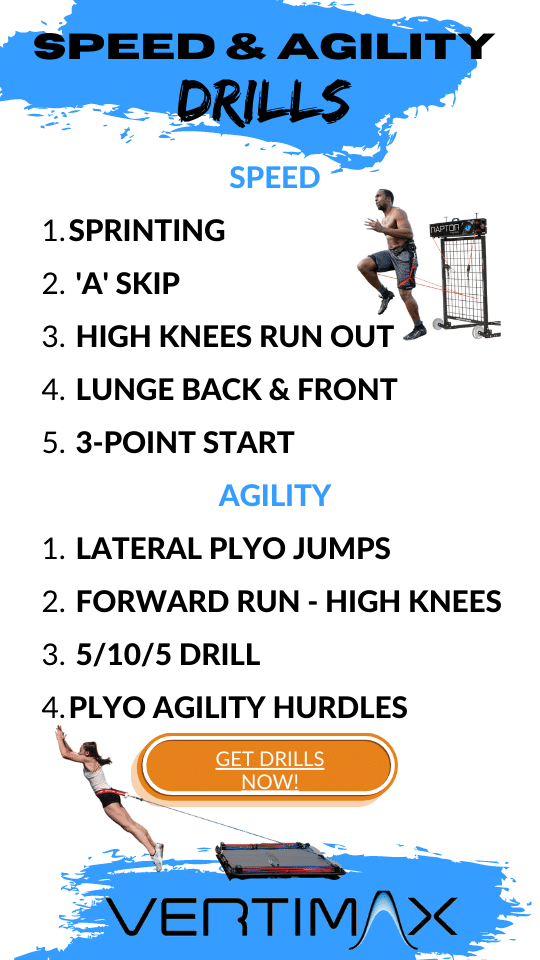 Speed and agility training drills